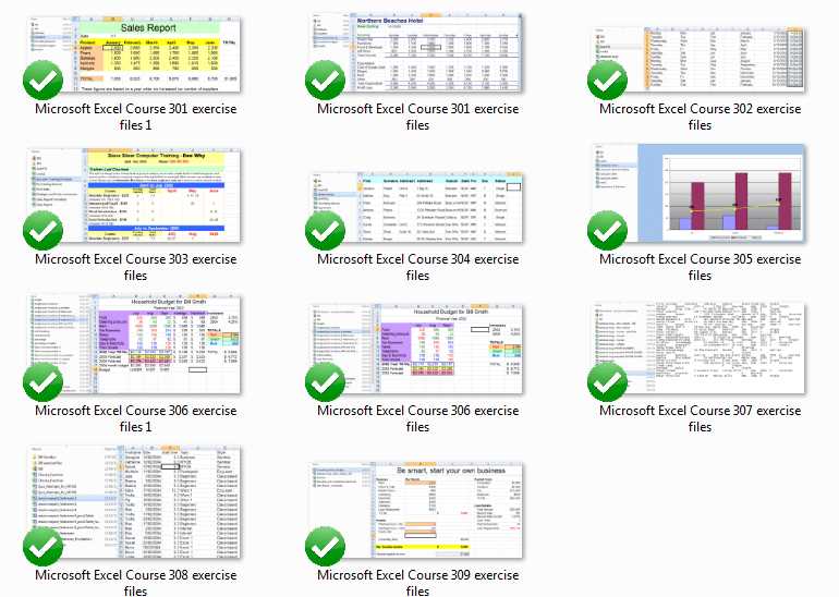 excel practice worksheets for beginners