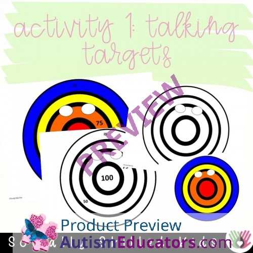 eye contact worksheet