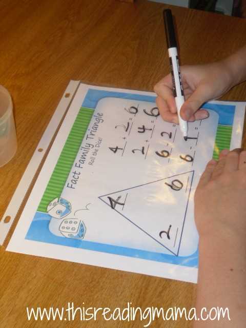factor triangles worksheets