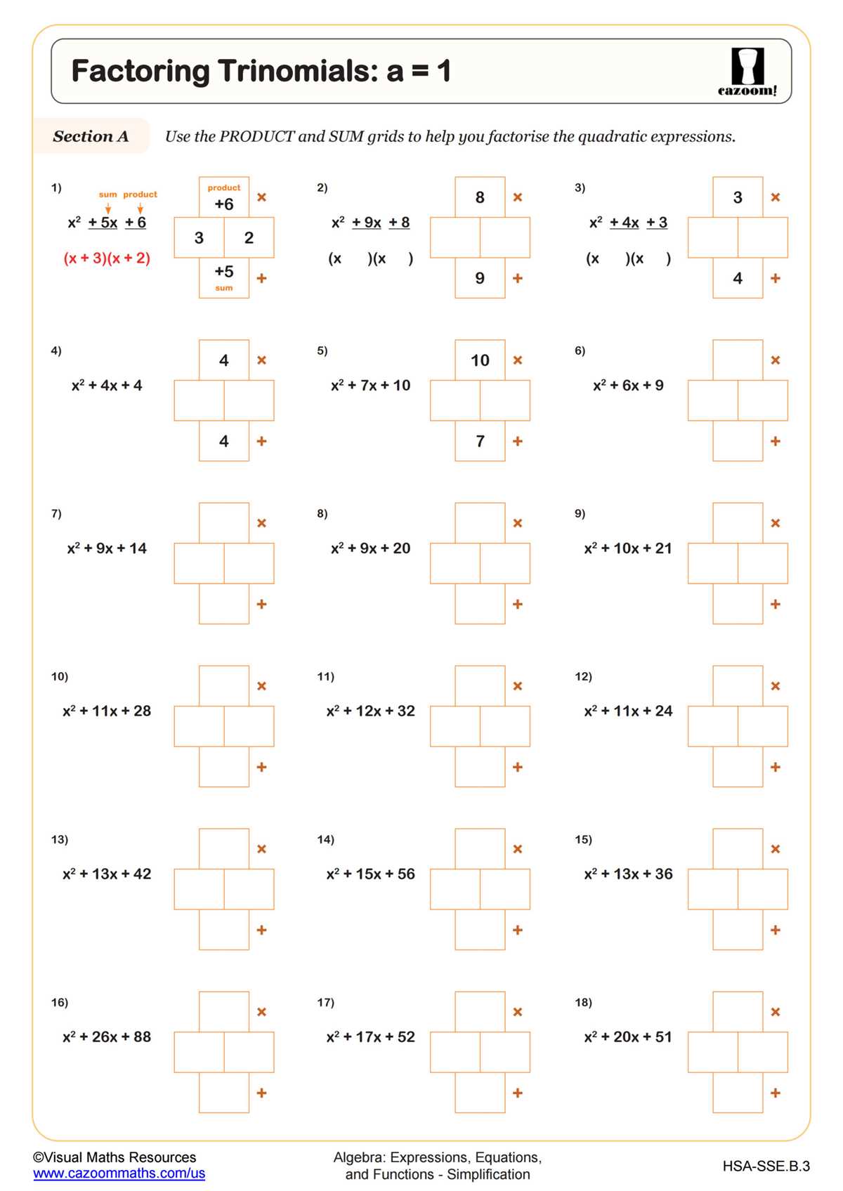 factoring out a gcf worksheet factoring out a gcf worksheet
