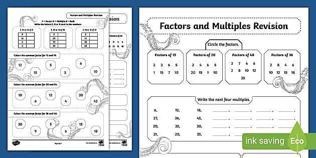 factors worksheet 4th grade factors worksheet 4th grade