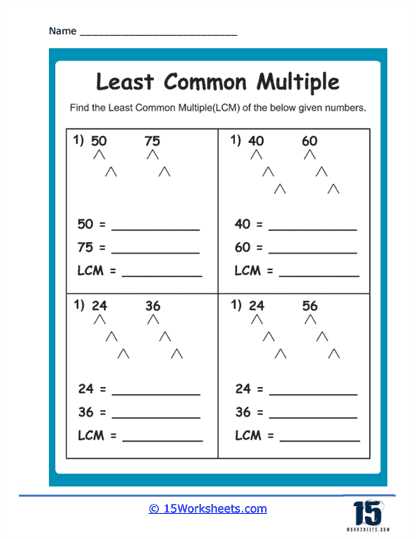 factors worksheets grade 4