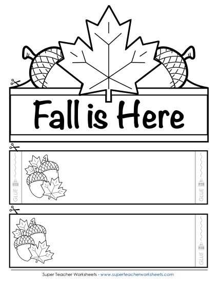 fall leaves worksheet