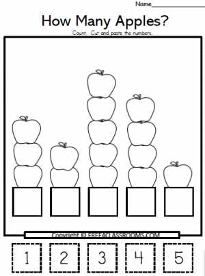 fall worksheets pre k