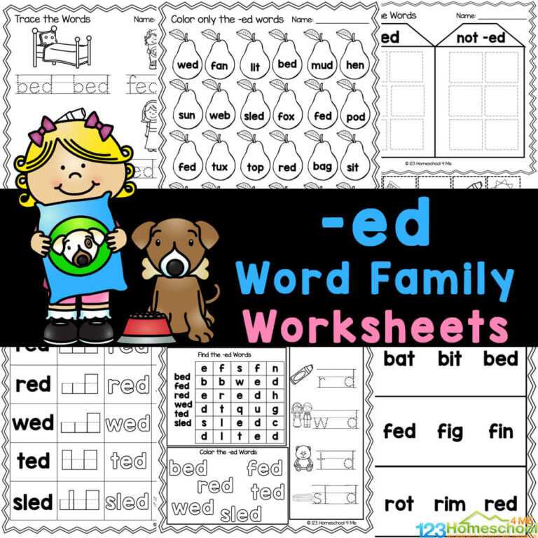 family fun worksheets