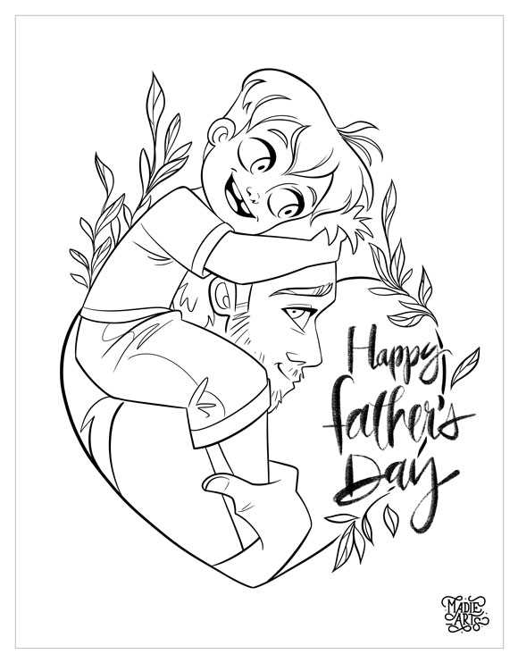 fathers day worksheets for kids free