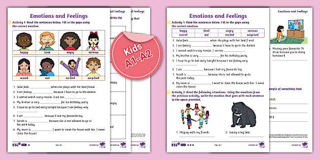 feelings worksheet preschool feelings worksheet preschool