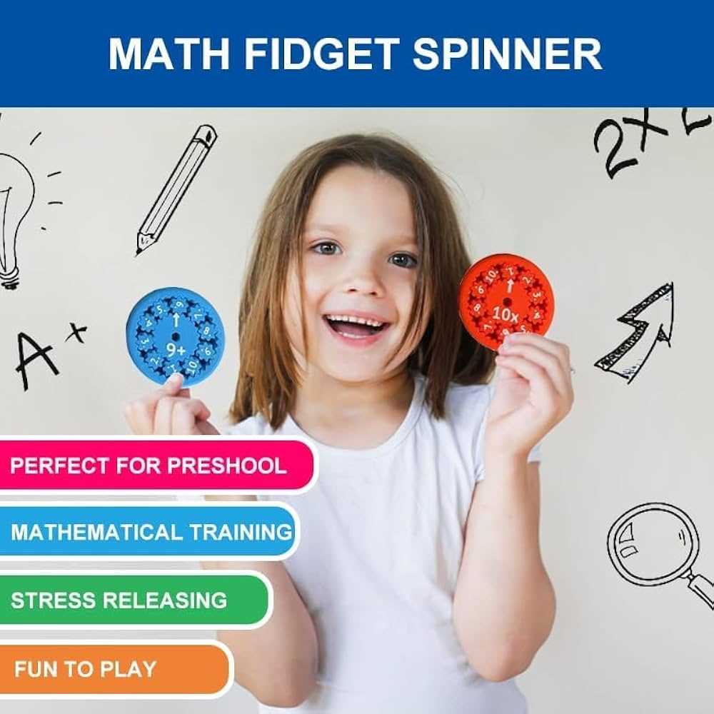 fidget spinner math worksheet