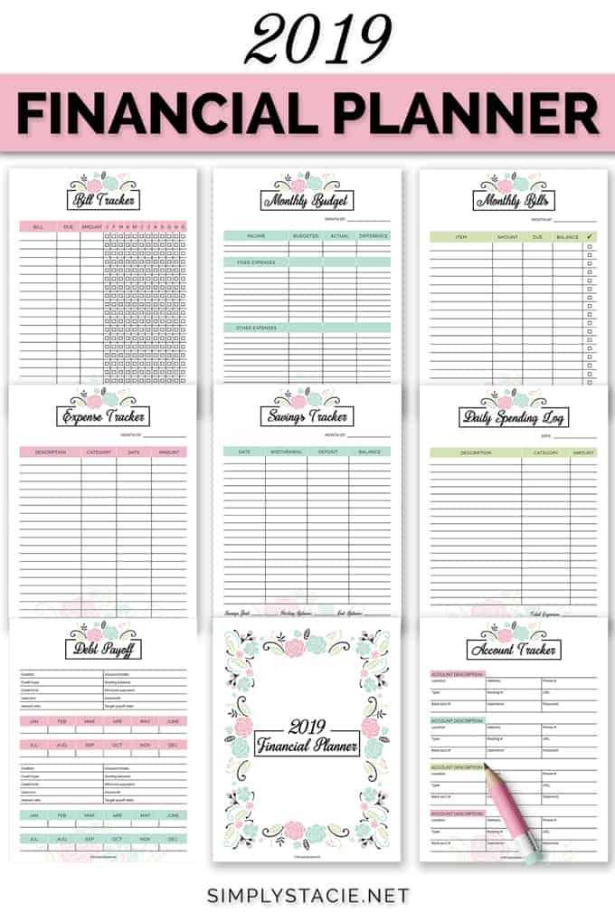 financial planning worksheets