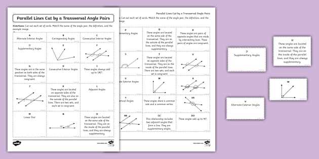finding angle measures parallel lines cut transversal worksheet finding angle measures parallel lines cut transversal worksheet