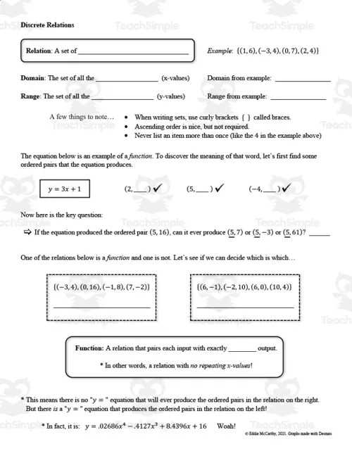 finding domain and range of a function worksheet finding domain and range of a function worksheet