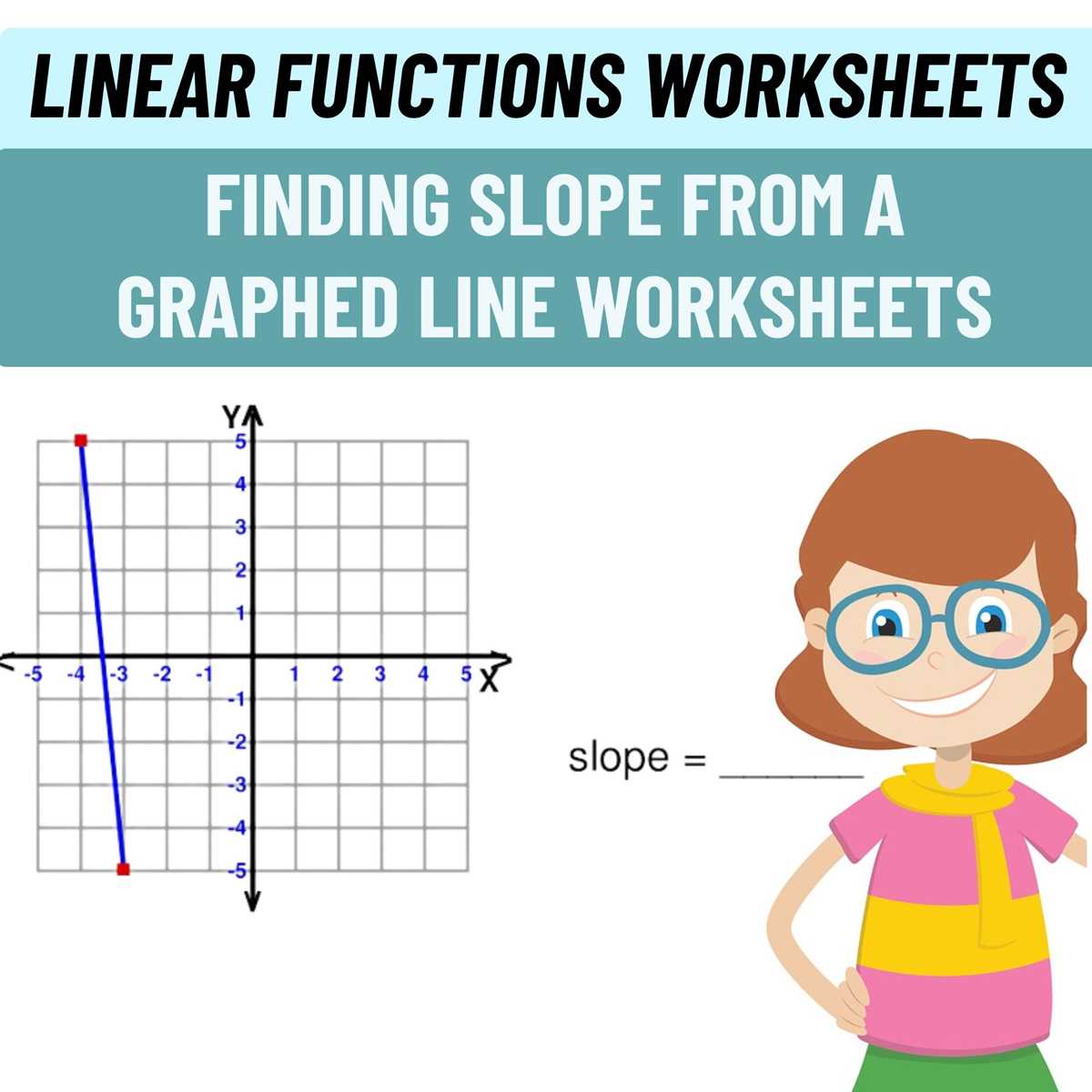finding slopes worksheet