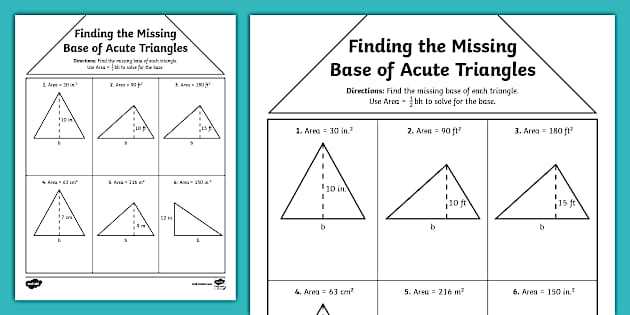 finding the base worksheets