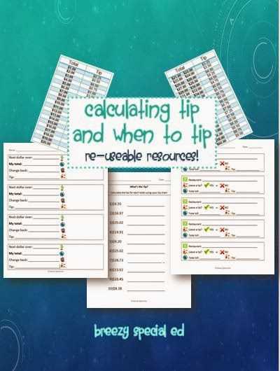finding tip worksheet