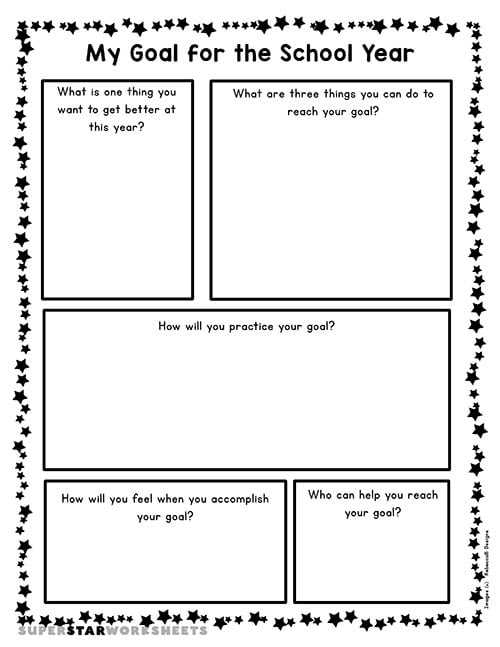 first day of school worksheets 5th grade
