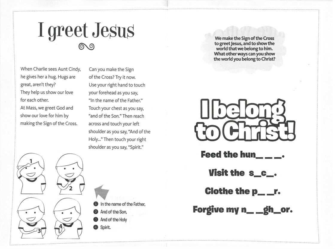 first holy communion worksheets