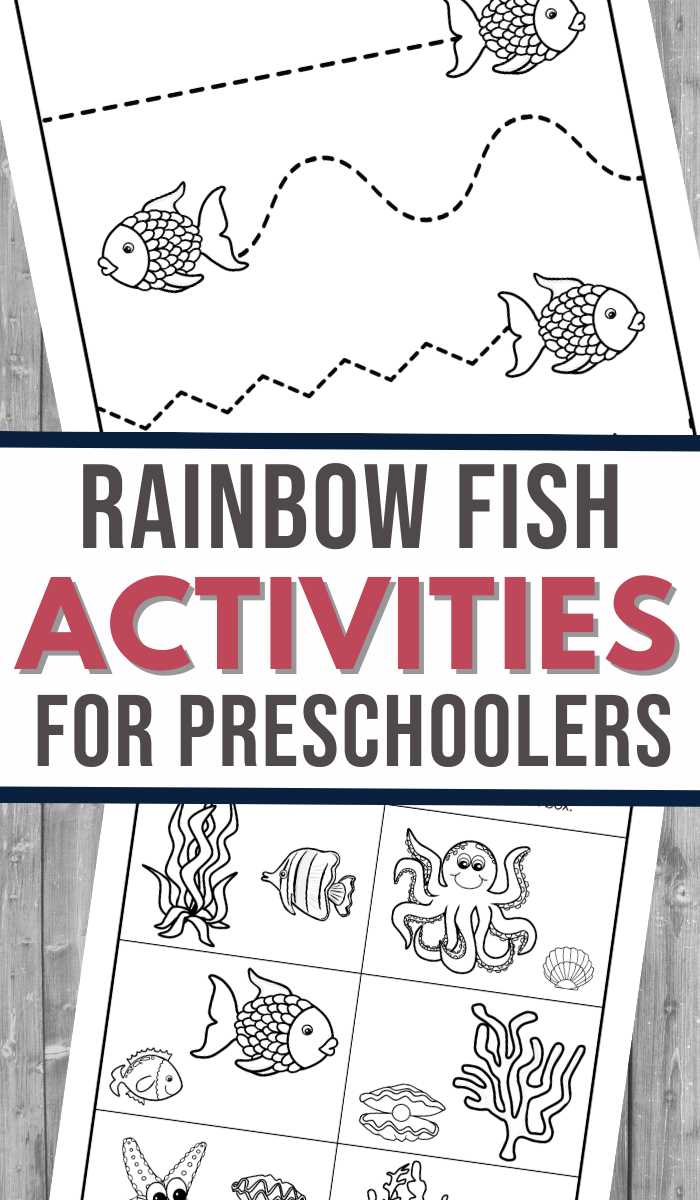 fish worksheets for preschool