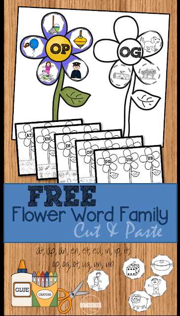 flower spelling worksheet