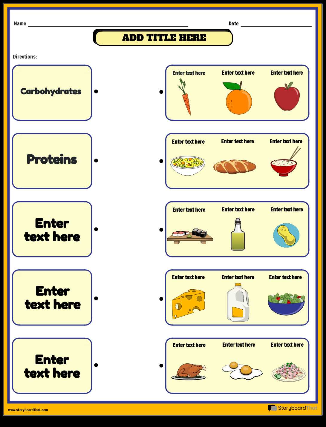 food nutrients and their sources and functions worksheet