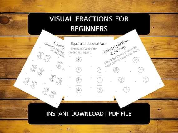 fractions worksheets kindergarten