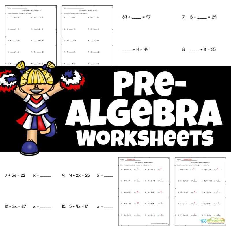 free algebra worksheets