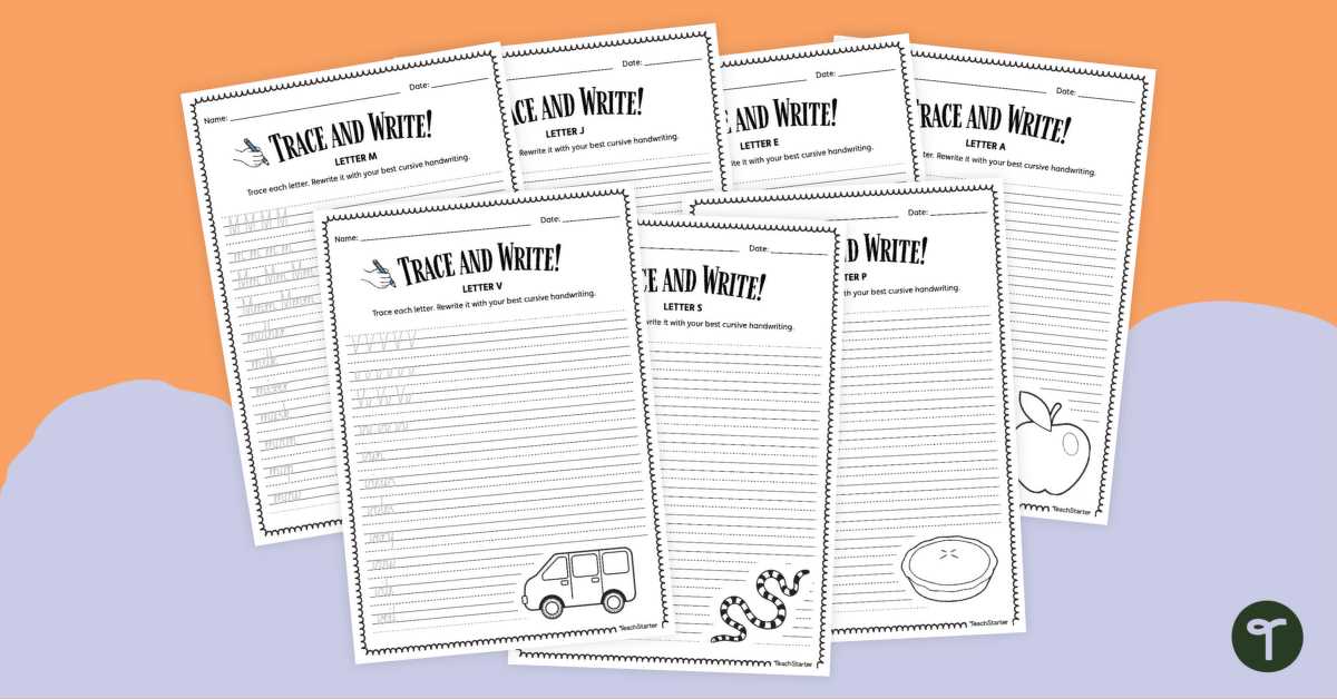 free cursive handwriting worksheets