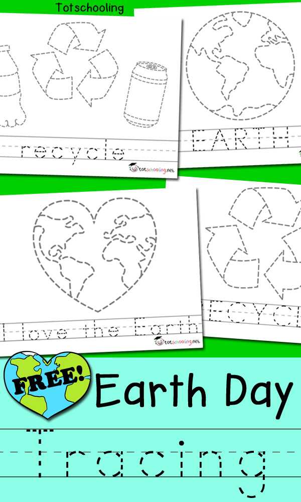 free earth day worksheets