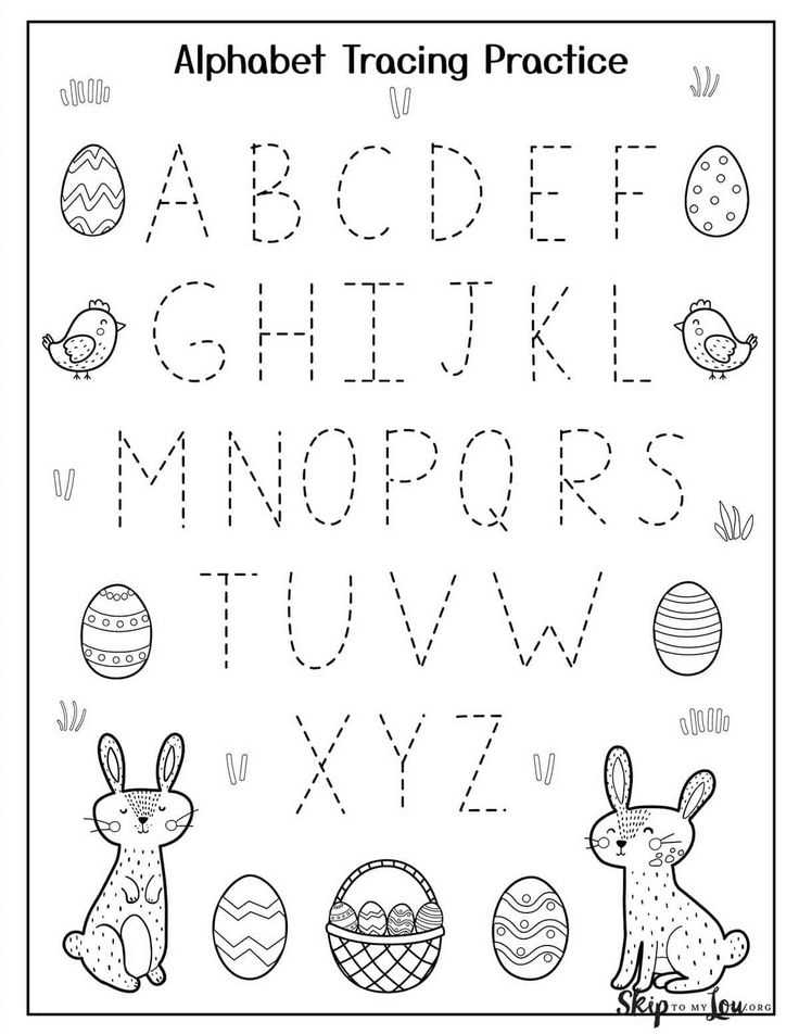 free easter worksheets for preschool