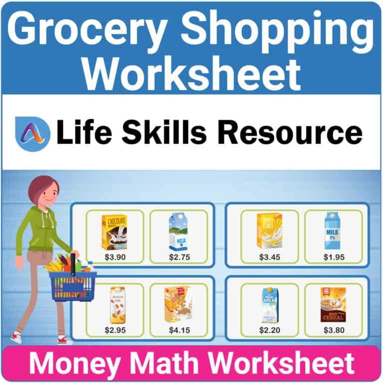 free life skills worksheets