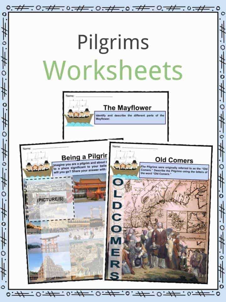 free mayflower worksheets