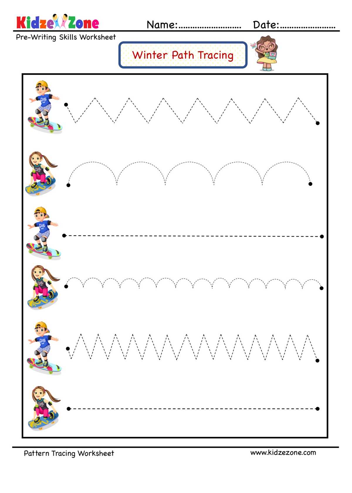 free pre writing worksheets