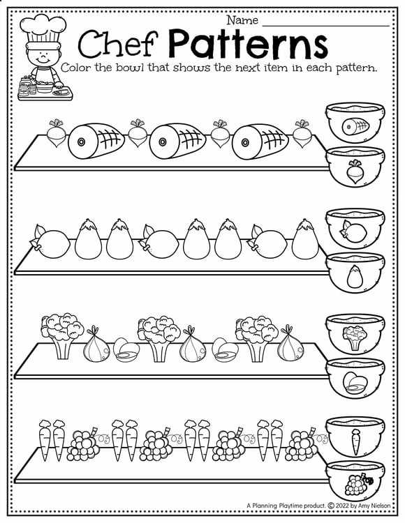 free preschool worksheets
