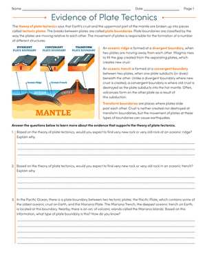 free printable 7th grade science worksheets