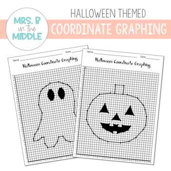 free printable coordinate graphing pictures worksheets halloween