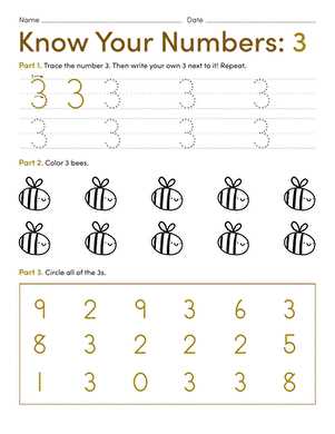 free printable math worksheets for preschoolers