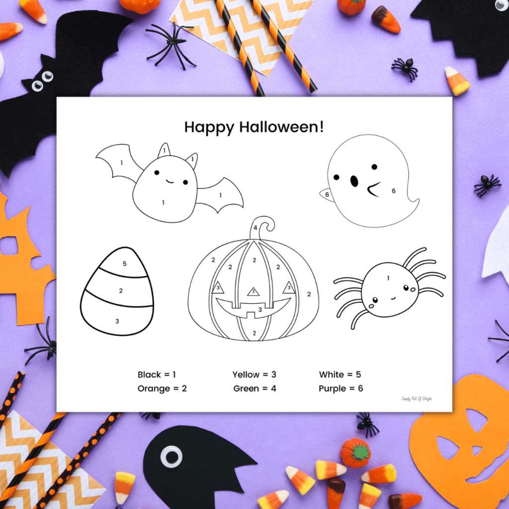 free printable preschool halloween worksheets