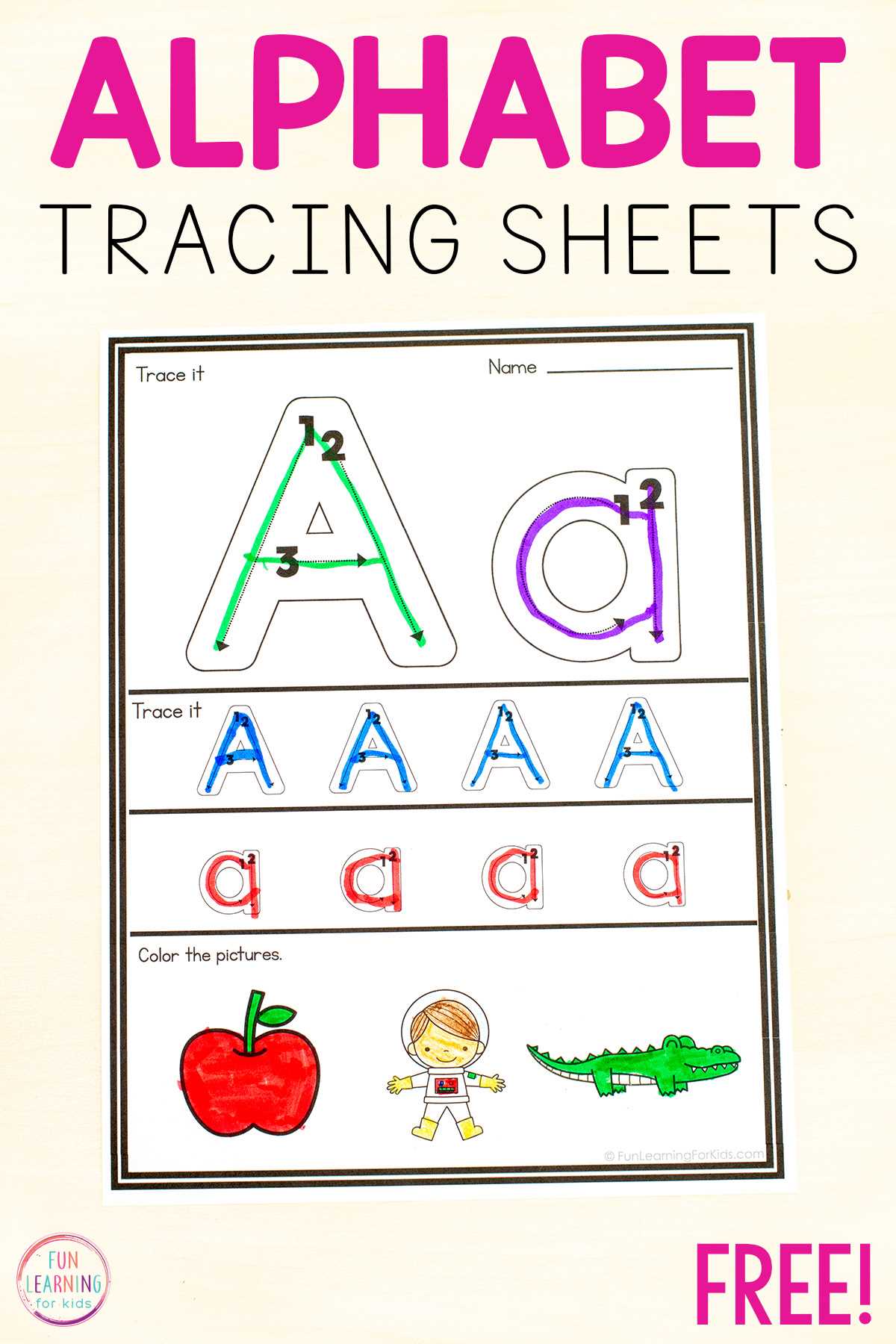 free printable preschool worksheets tracing letters