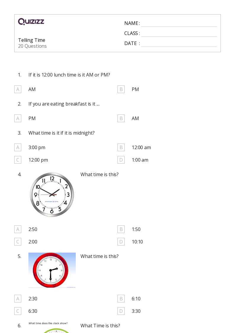 free telling time worksheets grade 2
