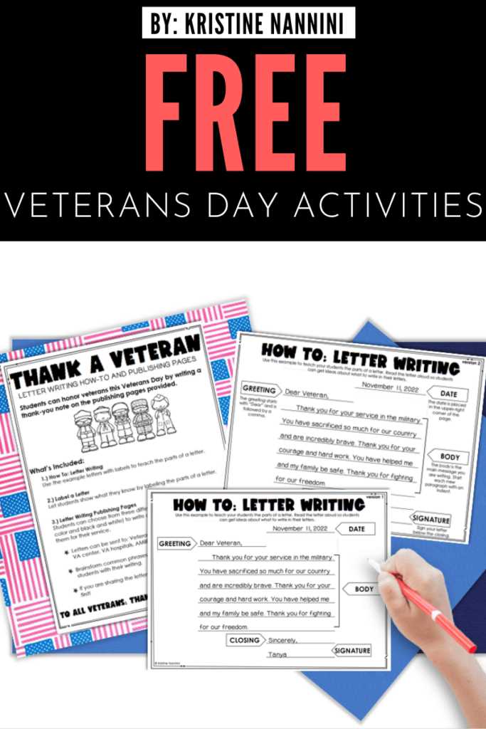 free veterans day worksheets