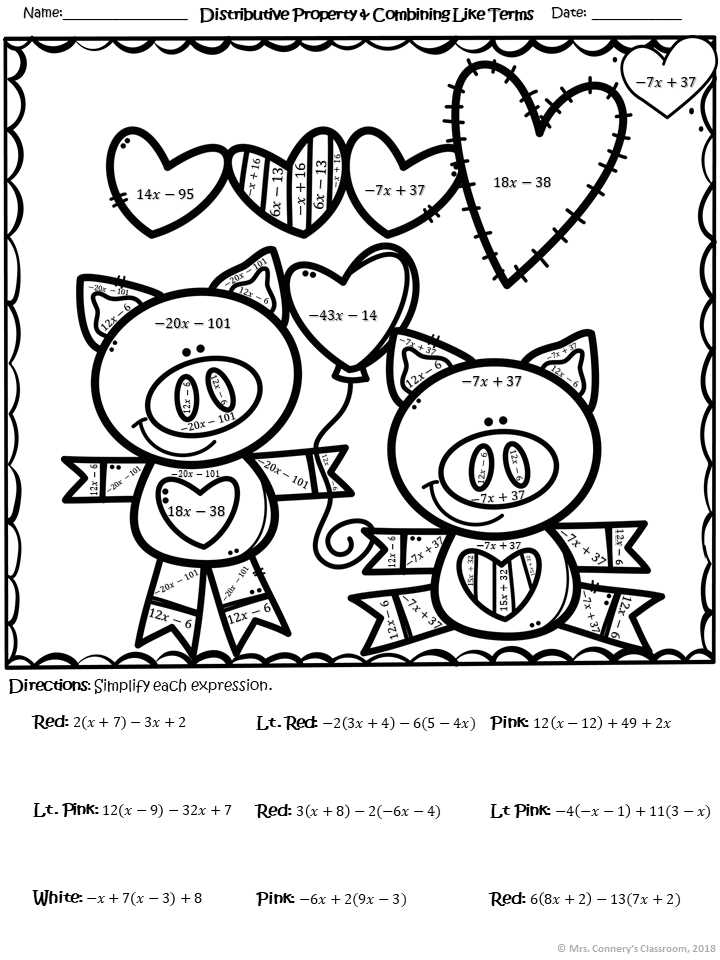 fun algebra worksheets