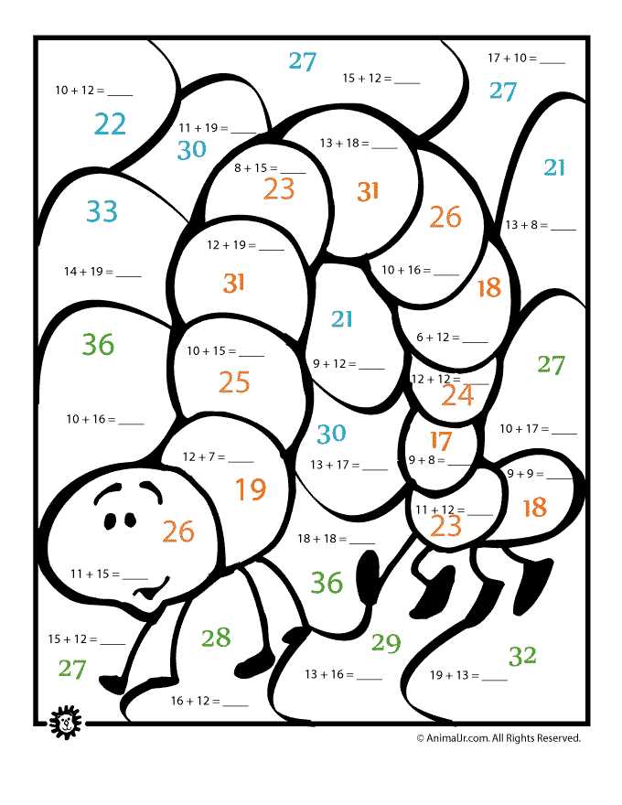 fun math worksheets 4th grade