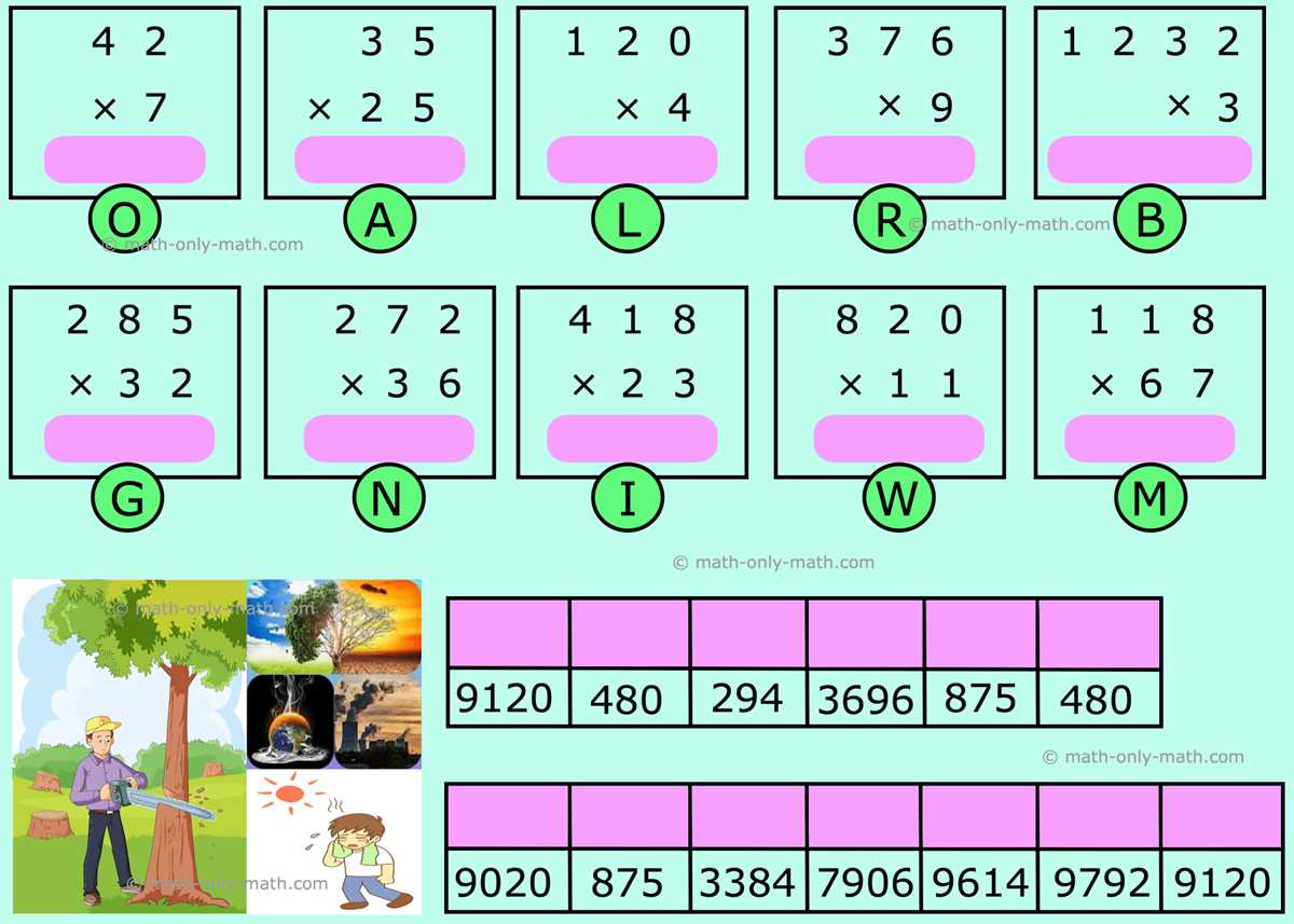 fun multiplication worksheets grade 3