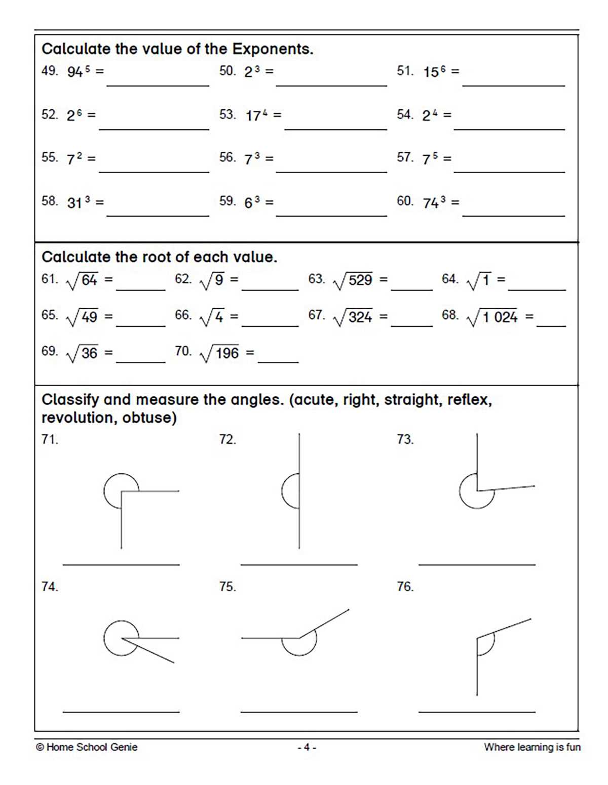 grade 7 worksheets all subjects