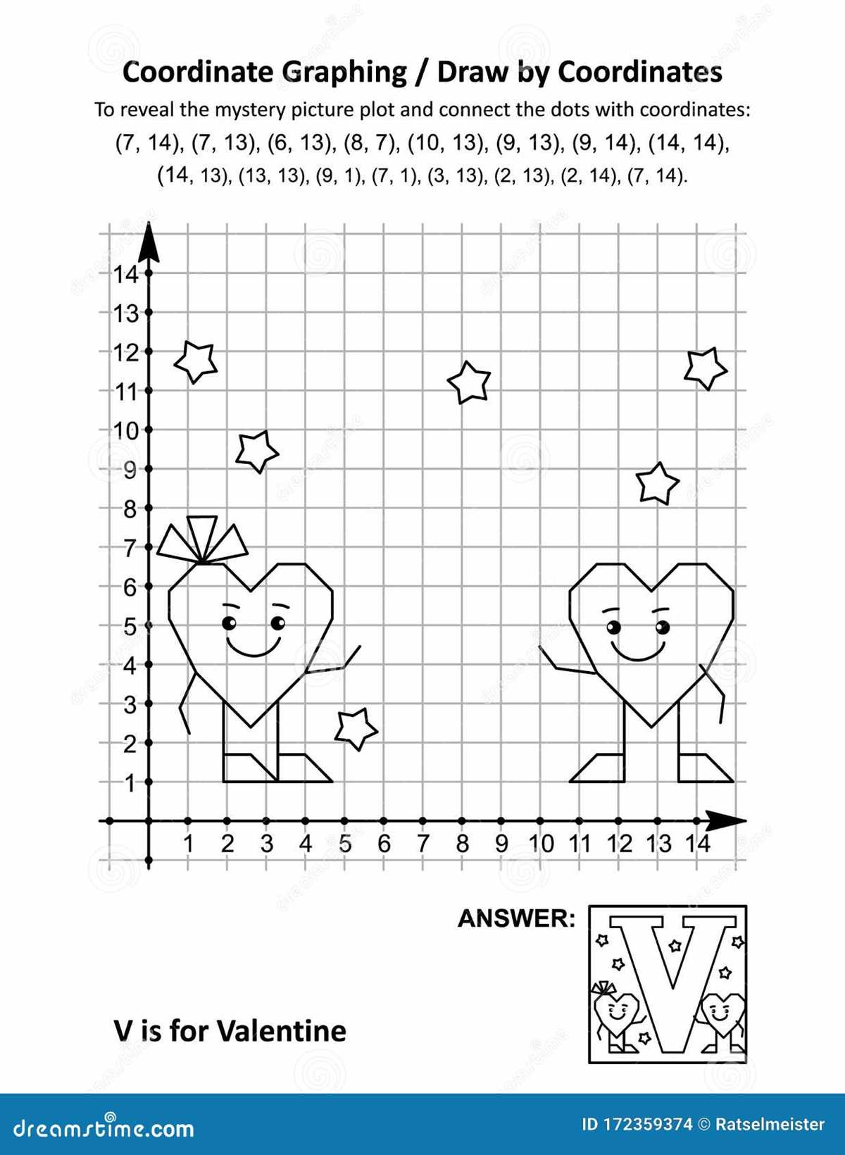 graphing picture worksheet