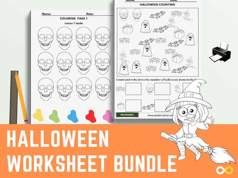 halloween worksheets preschool