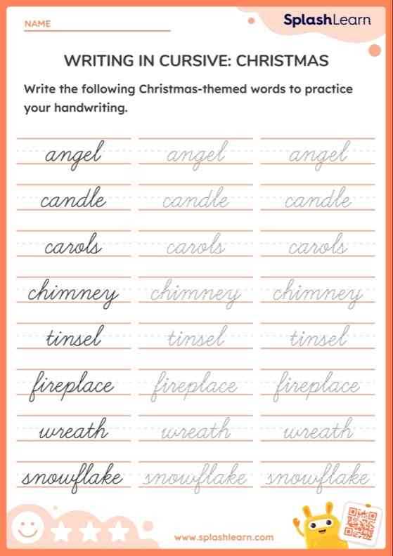 hand writting worksheets