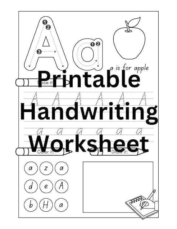handwriting worksheets free printable