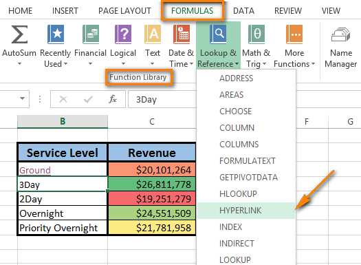 how do you link worksheets in excel
