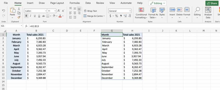 how to add cells in excel from different worksheets