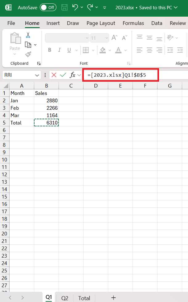 how to reference cells in other worksheets